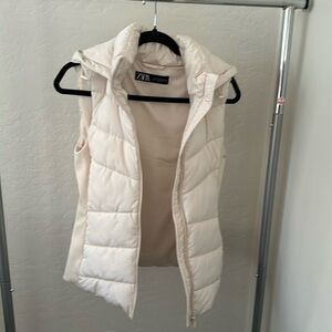 Cream vest